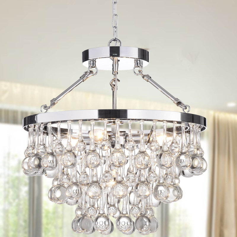 Rosdorf Park Kerr 5 Light Dimmable Tiered Chandelier & Reviews Wayfair